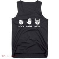 Rock Paper Metal Tank Top thumb 0