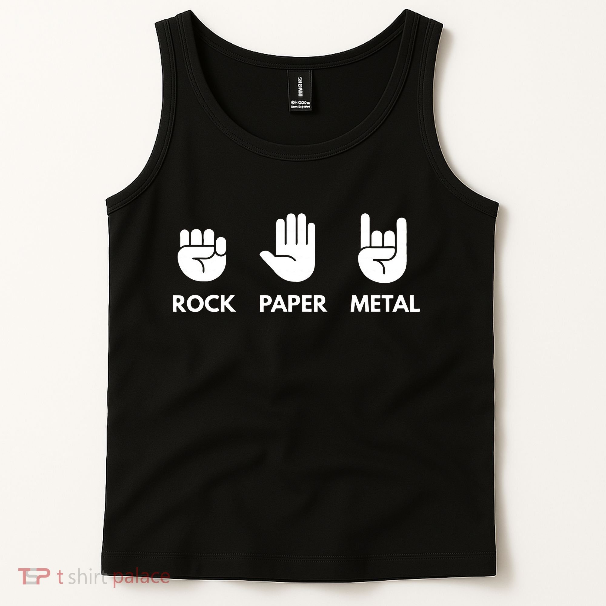 Rock Paper Metal Tank Top