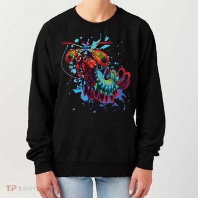 Rainbow Peacock Mantis Shrimp Women's Sweatshirt