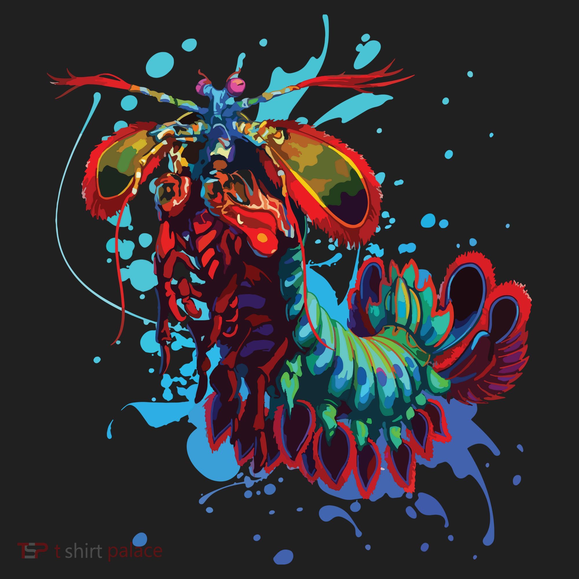 Rainbow Peacock Mantis Shrimp Tumbler