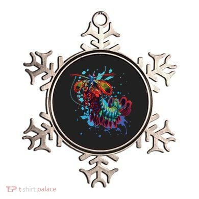 Rainbow Peacock Mantis Shrimp Ornament