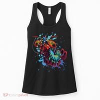 Rainbow Peacock Mantis Shrimp Women's Tank Top thumb 0