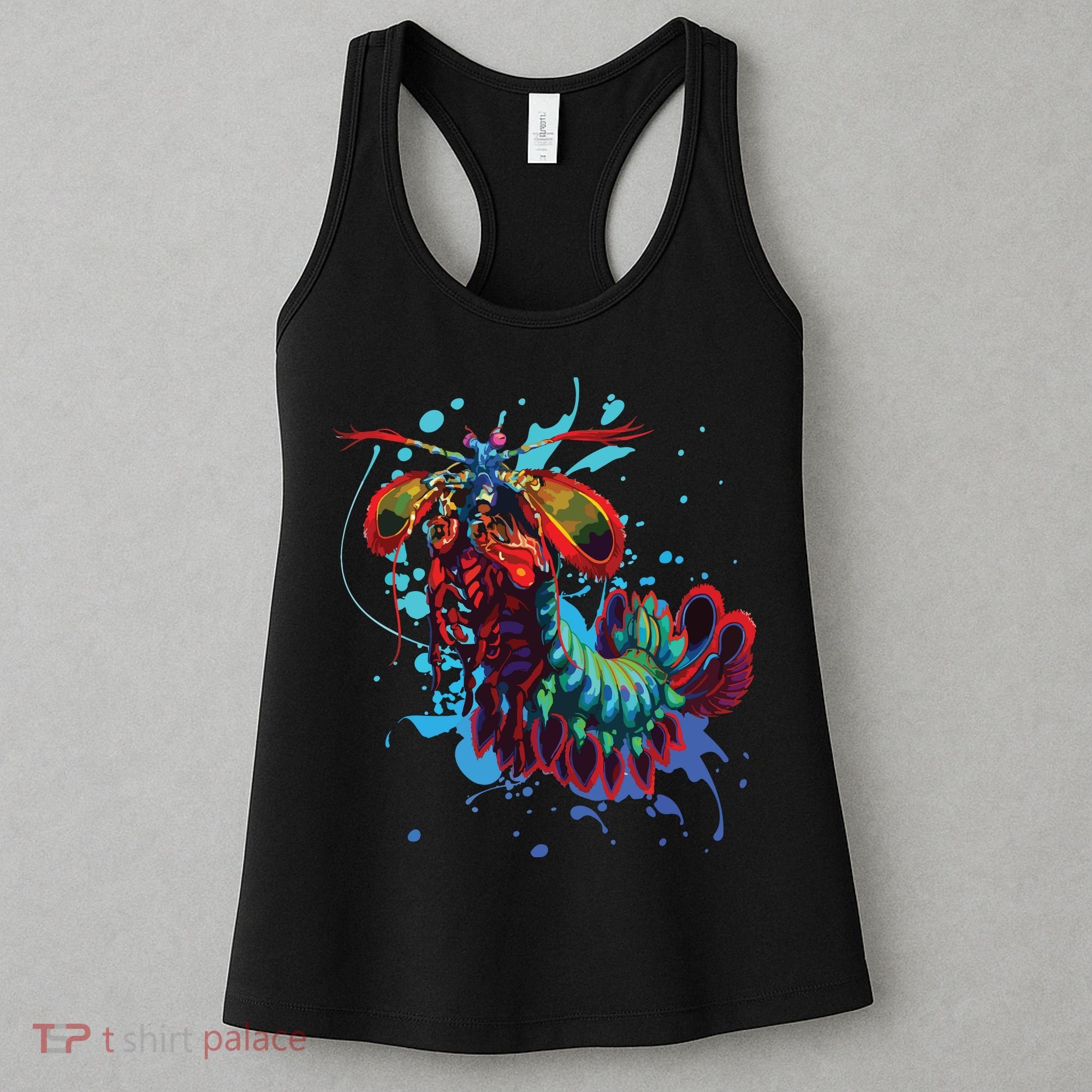 Rainbow Peacock Mantis Shrimp Women's Tank Top