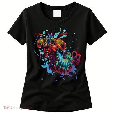 Rainbow Peacock Mantis Shrimp Women's T-Shirt