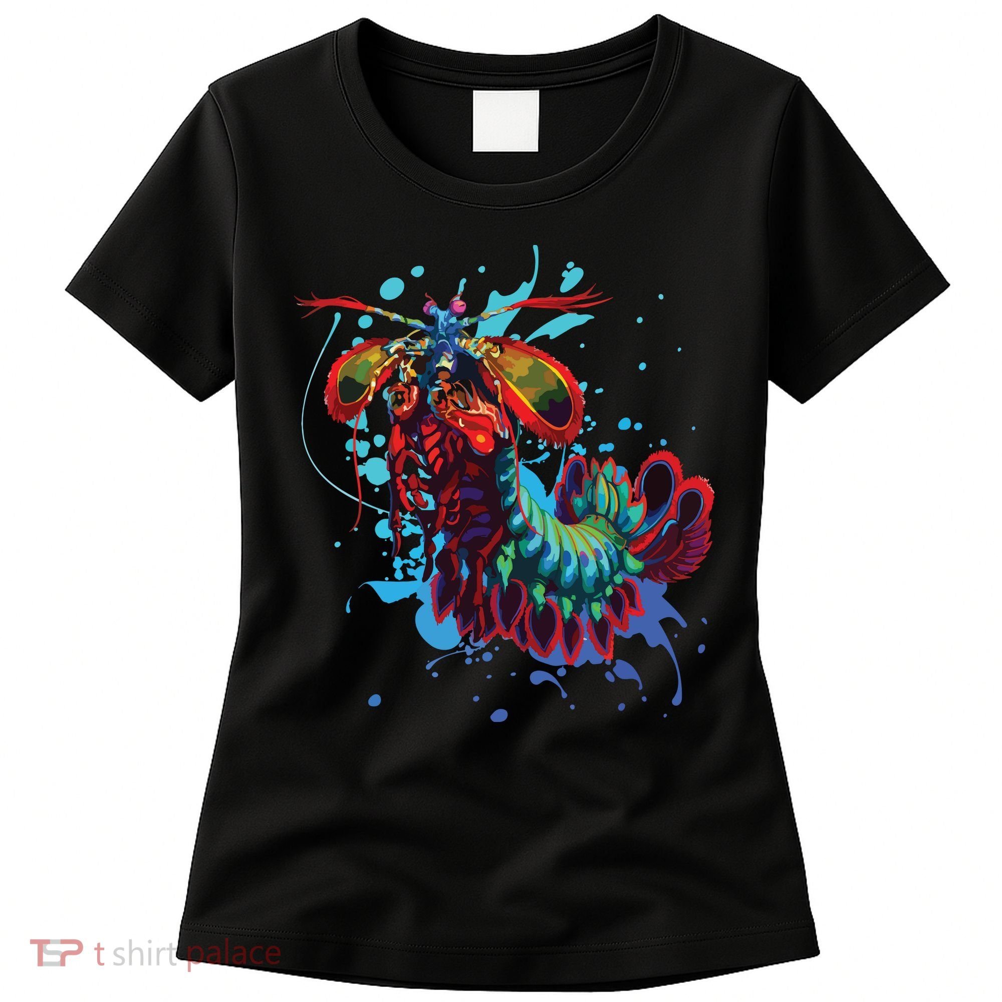 Rainbow Peacock Mantis Shrimp Women's T-Shirt