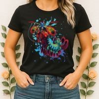 Rainbow Peacock Mantis Shrimp Women's T-Shirt thumb 2
