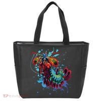 Rainbow Peacock Mantis Shrimp Tote Bag thumb 0