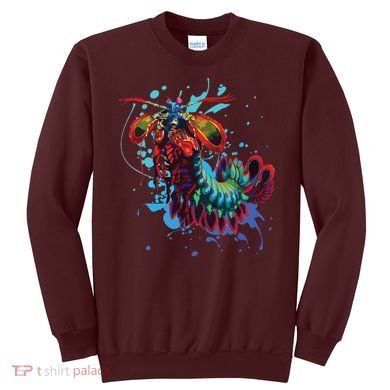 Rainbow Peacock Mantis Shrimp Sweatshirt