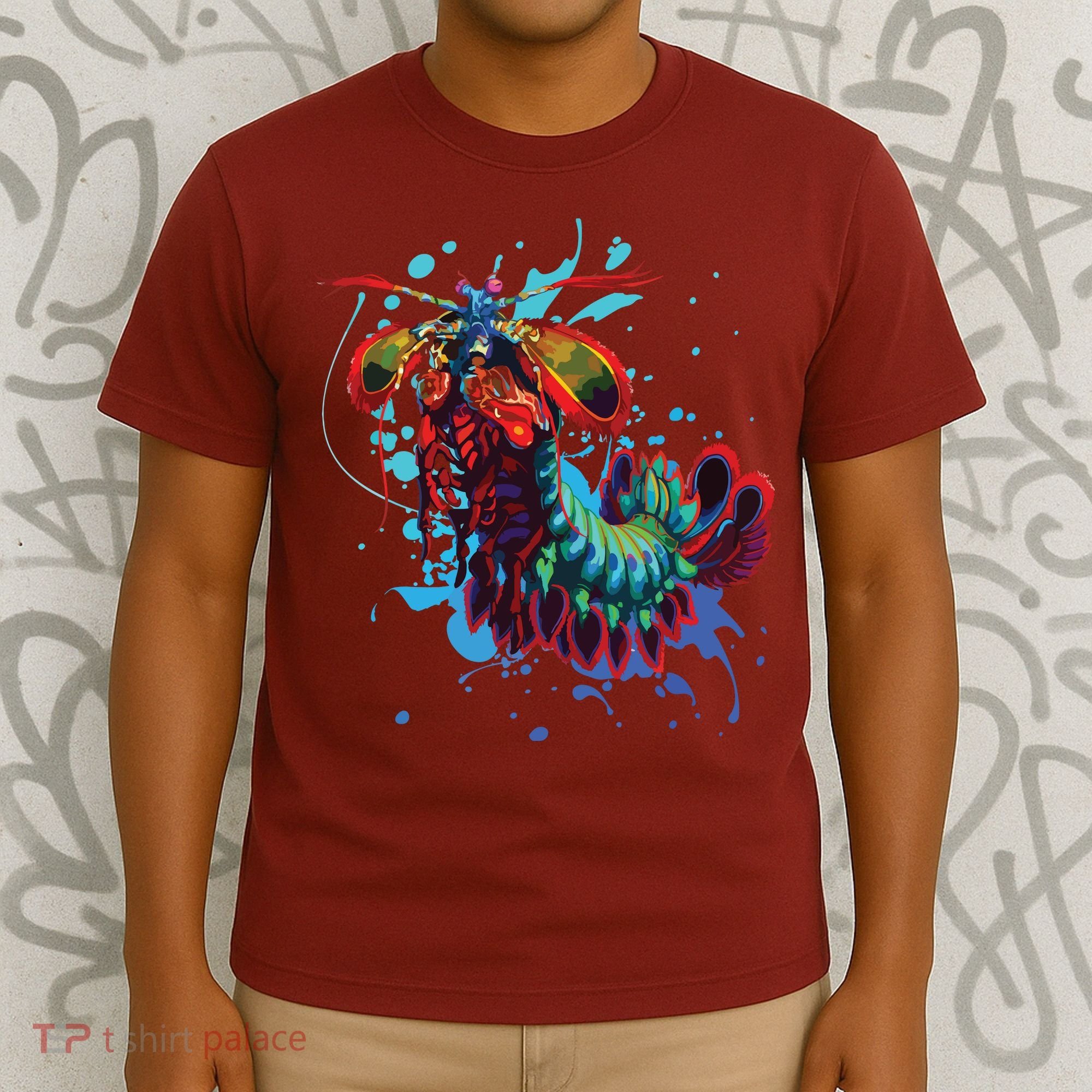 Rainbow Peacock Mantis Shrimp T-Shirt