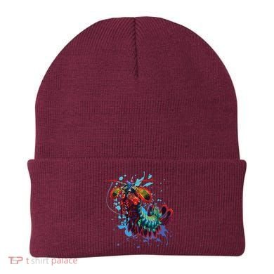 Rainbow Peacock Mantis Shrimp Beanie
