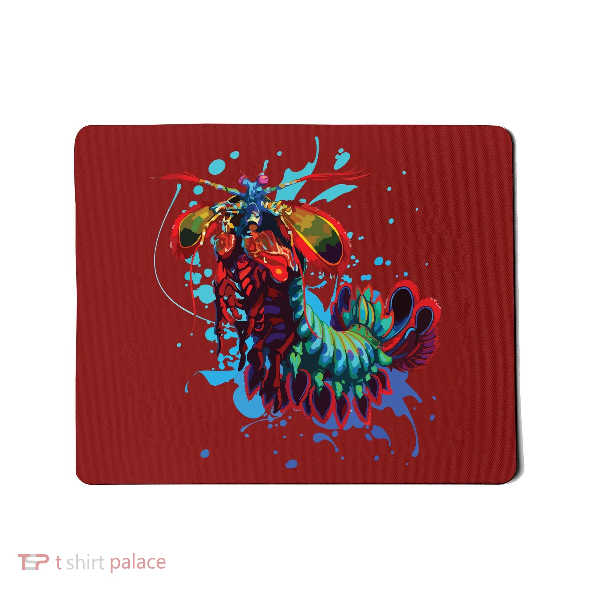 Rainbow Peacock Mantis Shrimp Mousepad