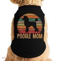 Retro Poodle Mom Gift Dog Mother Pet Poodle Mama Doggie Tank thumb 0