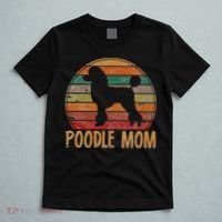 Retro Poodle Mom Gift Dog Mother Pet Poodle Mama T-Shirt thumb 5