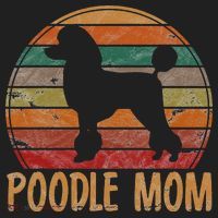 Retro Poodle Mom Gift Dog Mother Pet Poodle Mama Hat thumb 2