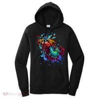 Rainbow Peacock Mantis Shrimp Blue Splash Women's Hoodie thumb 0