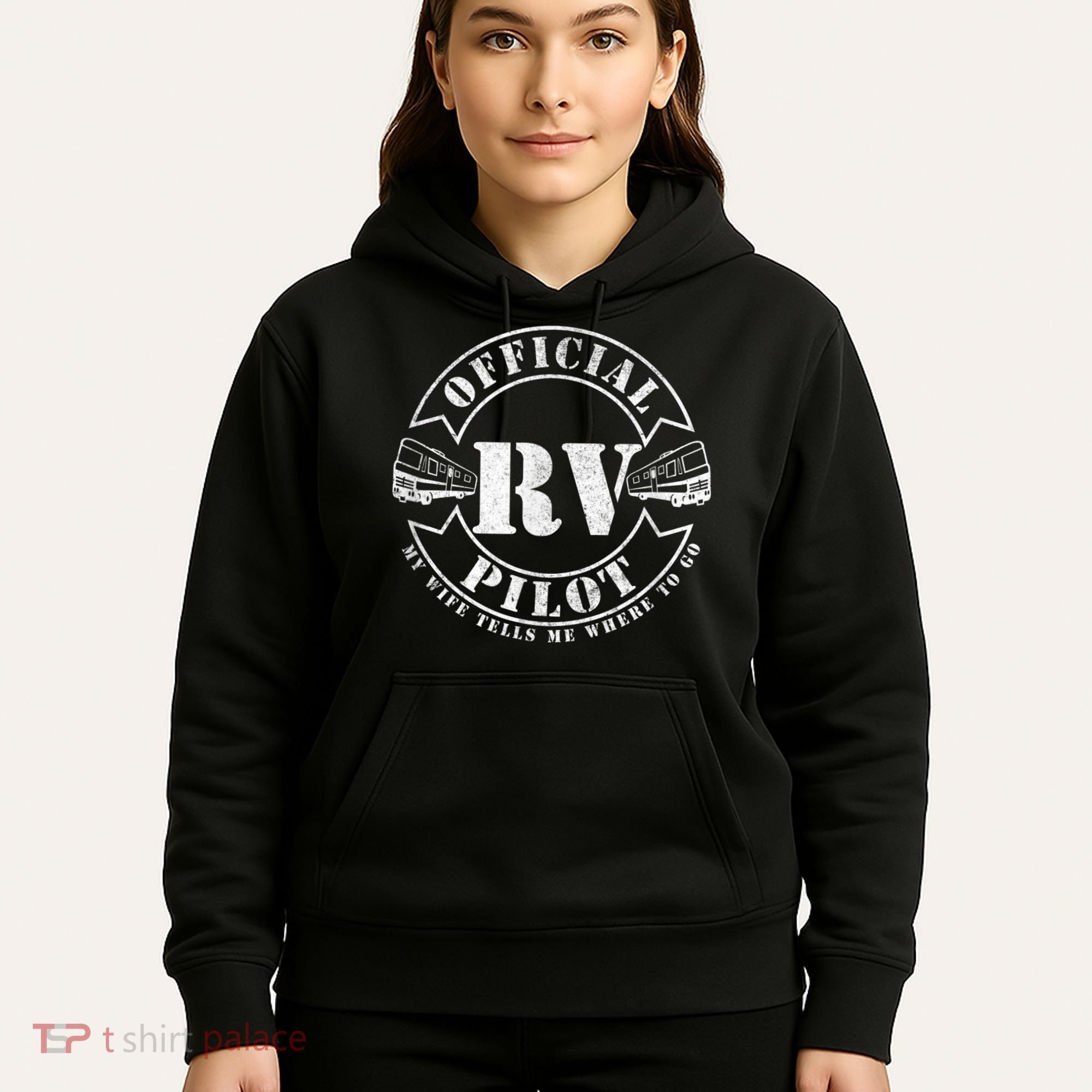 RV Pilot Motorhome Camping Retirement Adventure Class A Hoodie