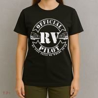 RV Pilot Motorhome Camping Retirement Adventure Class A T-Shirt thumb 4