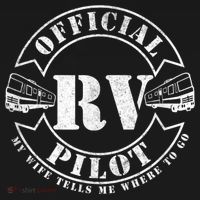 RV Pilot Motorhome Camping Retirement Adventure Class A Women's Hoodie thumb 2