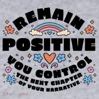 Remain Positive Motivation Quote Women's Sweatshirt thumb 2