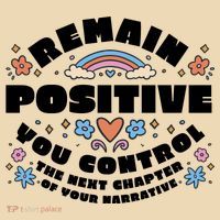 Remain Positive Motivation Quote Tote Bag thumb 4