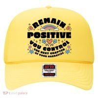 Remain Positive Motivation Quote Hat thumb 0