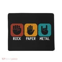 Rock Paper Metal Heavy Metal Music Mousepad thumb 0