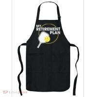 Retired Pickleball My Retirement Plan Pickleball Paddle Apron thumb 0