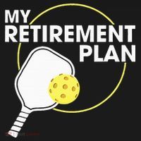 Retired Pickleball My Retirement Plan Pickleball Paddle Mousepad thumb 1