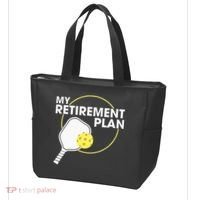 Retired Pickleball My Retirement Plan Pickleball Paddle Tote Bag thumb 3
