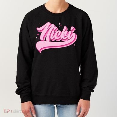Retro Pink Nicki Women's Sweatshirt