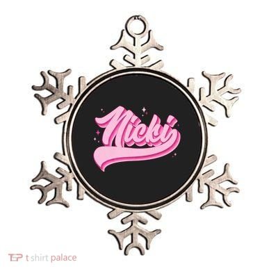 Retro Pink Nicki Ornament