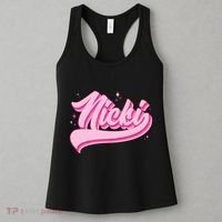 Retro Pink Nicki Women's Tank Top thumb 3