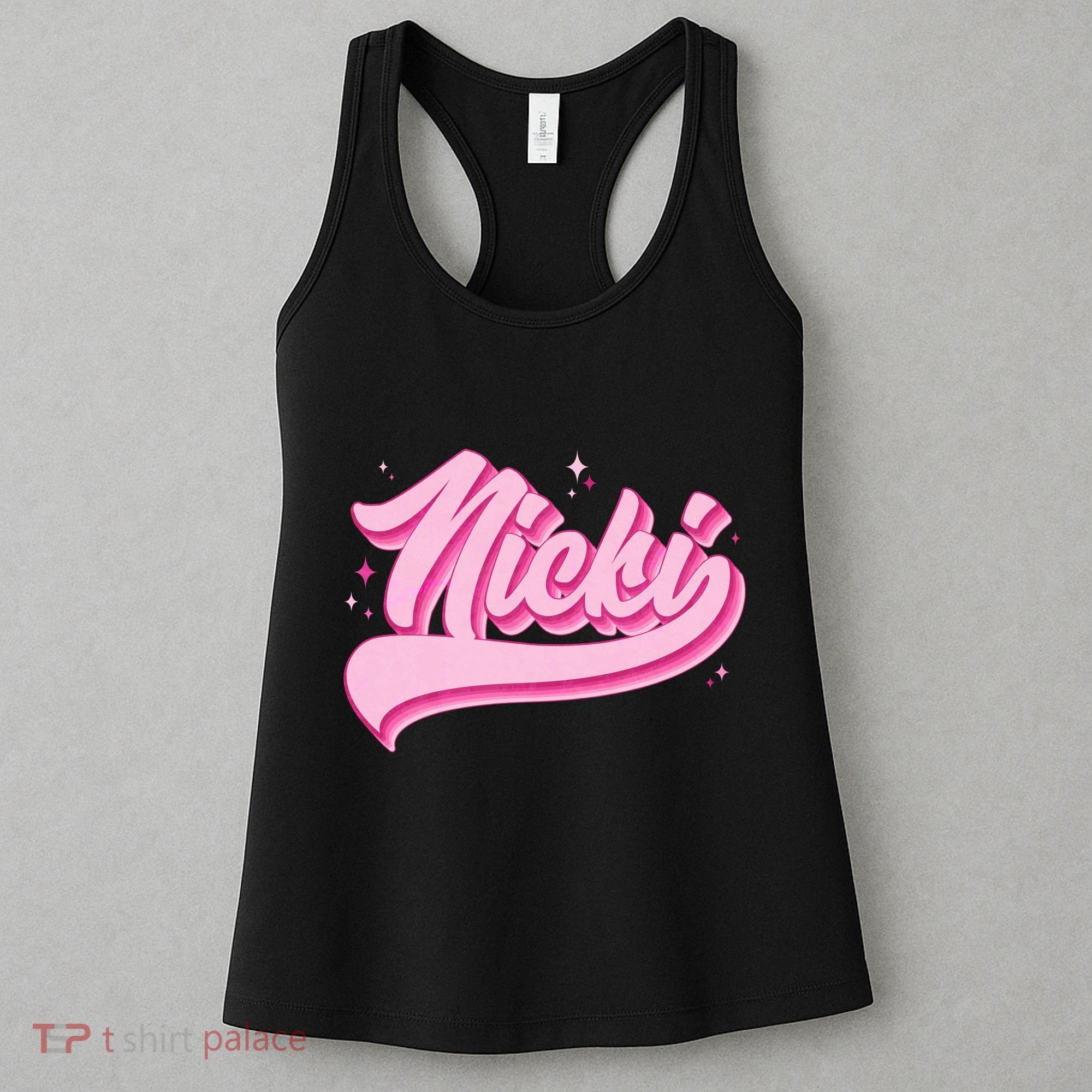 Retro Pink Nicki Women's Tank Top