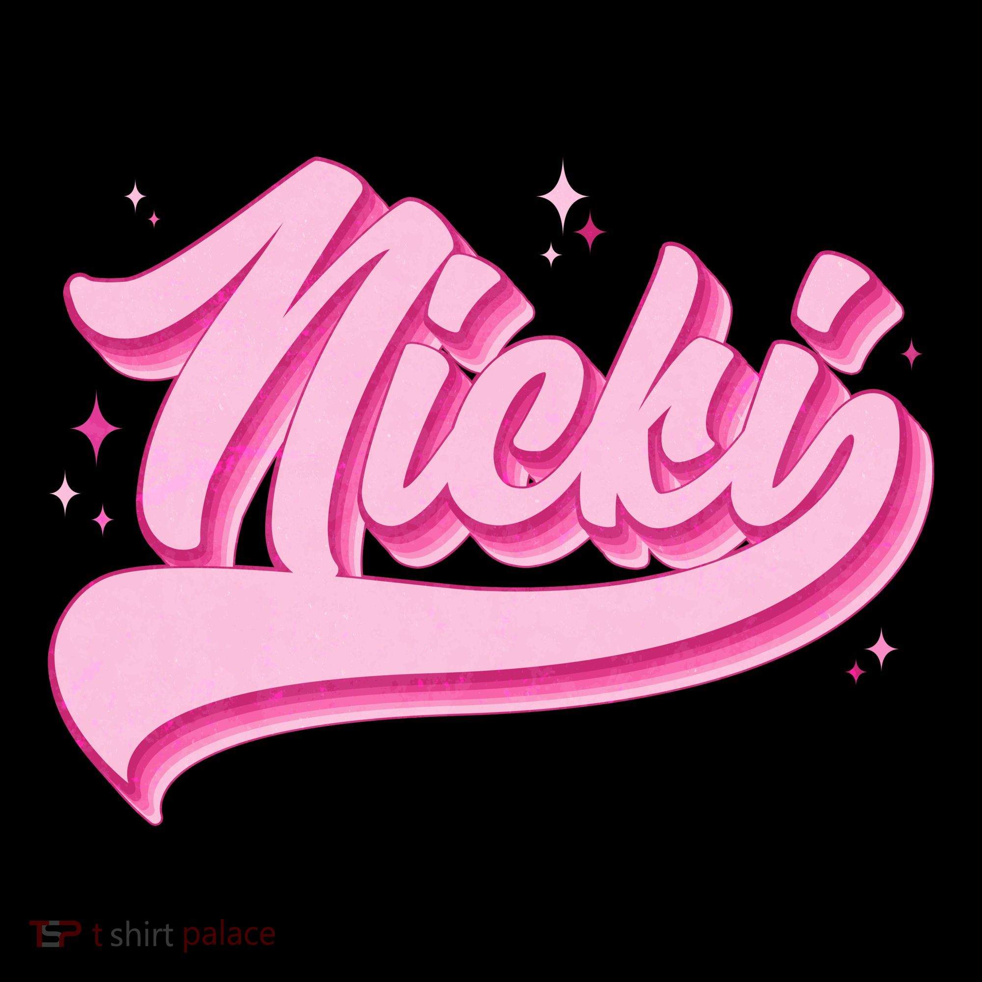 Retro Pink Nicki Women's Tank Top