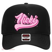 Retro Pink Nicki Hat thumb 0