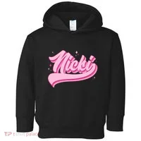 Retro Pink Nicki Toddler Hoodie thumb 0