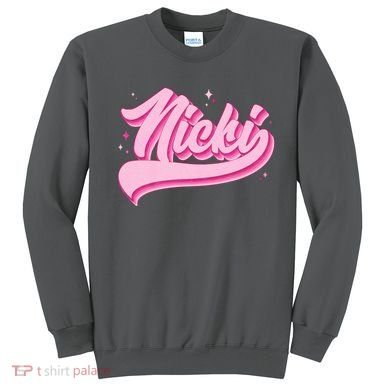 Retro Pink Nicki Sweatshirt