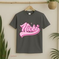 Retro Pink Nicki T-Shirt thumb 2