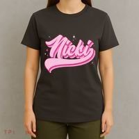 Retro Pink Nicki T-Shirt thumb 4