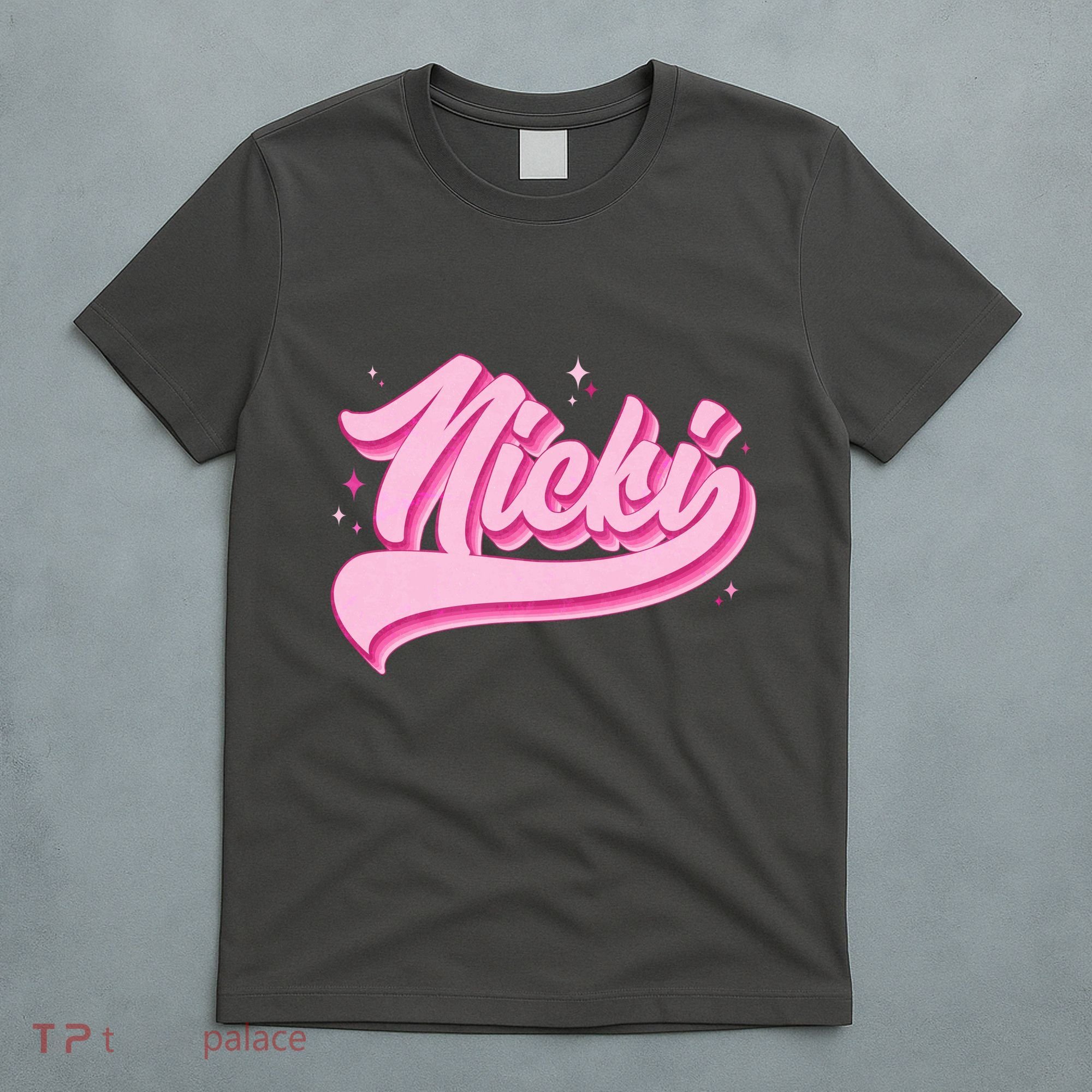 Retro Pink Nicki T-Shirt
