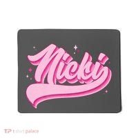 Retro Pink Nicki Mousepad thumb 0