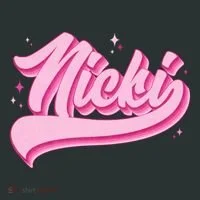 Retro Pink Nicki Baby Bodysuit thumb 2