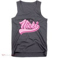Retro Pink Nicki Tank Top thumb 0
