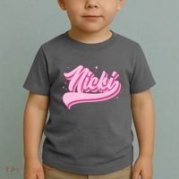 Retro Pink Nicki Toddler T-Shirt thumb 2