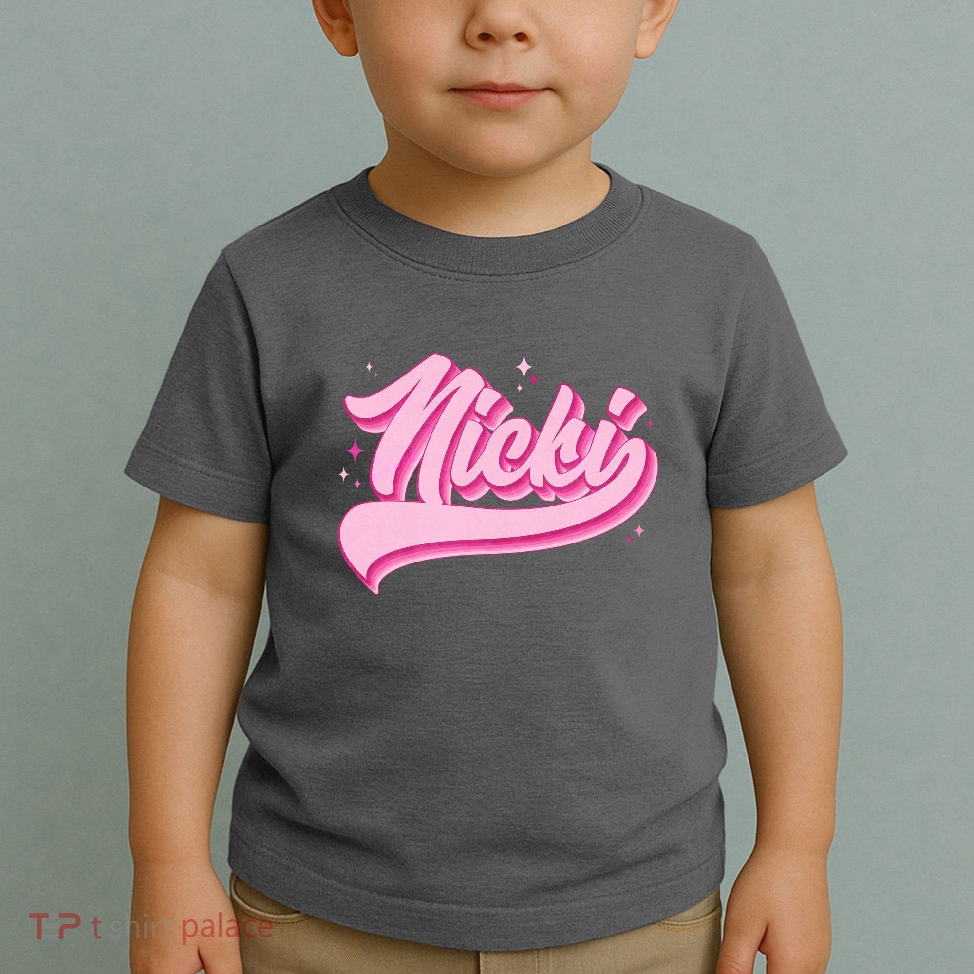 Retro Pink Nicki Toddler T-Shirt