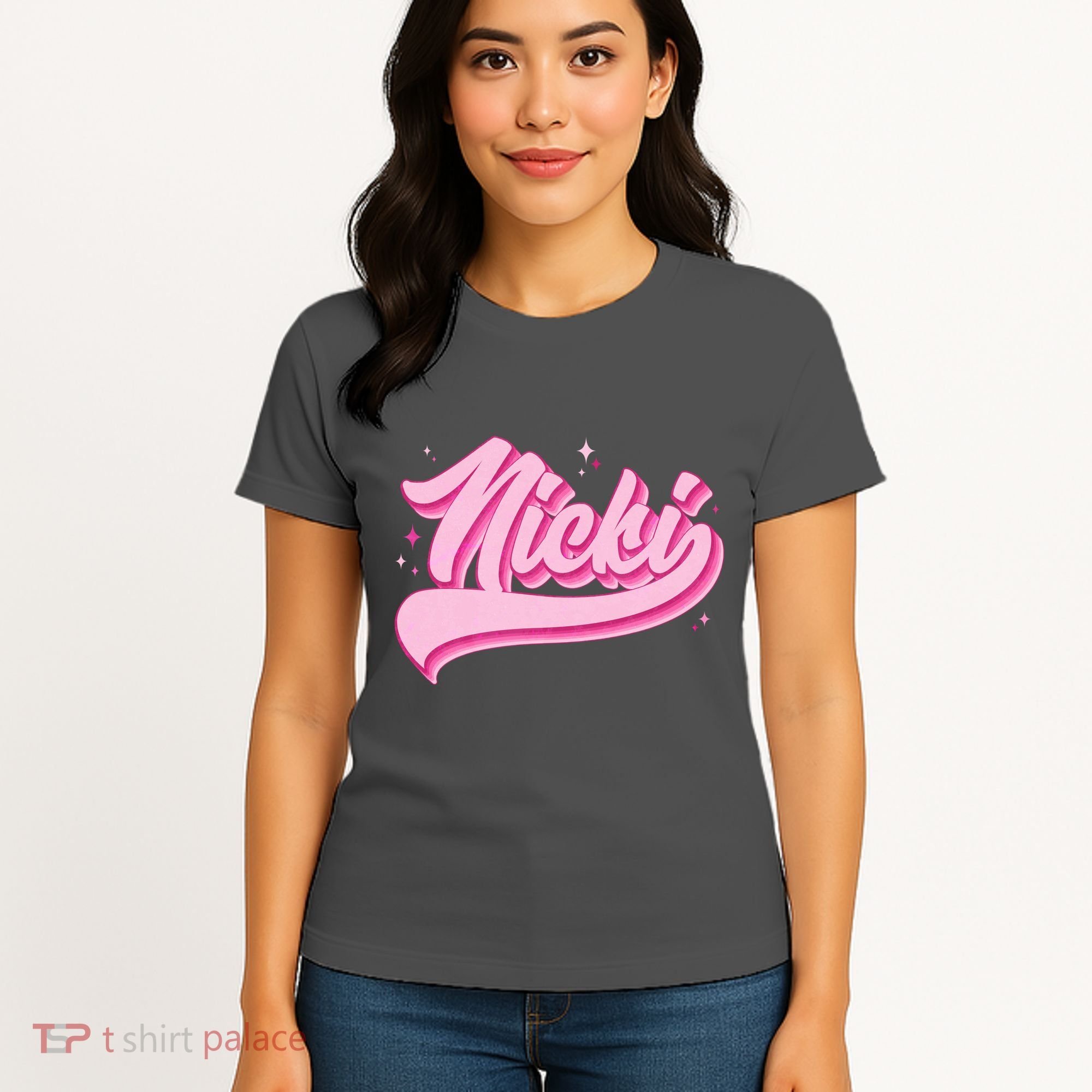 Retro Pink Nicki Women's T-Shirt