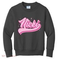 Retro Pink Nicki Kids Sweatshirt thumb 0