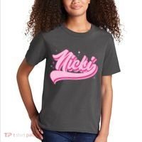 Retro Pink Nicki Kids T-Shirt thumb 2