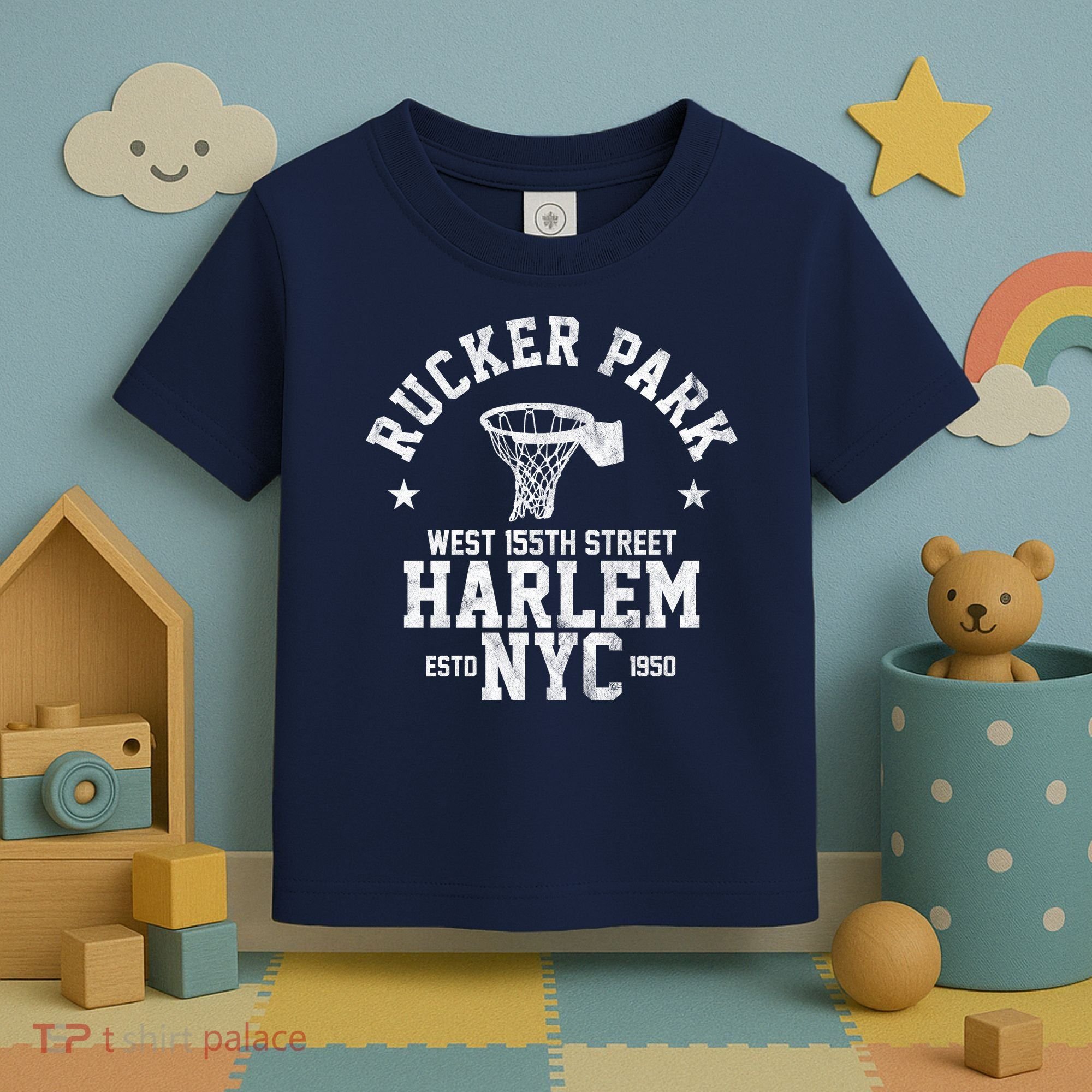 Rucker Park Nyc Streetball Toddler T-Shirt