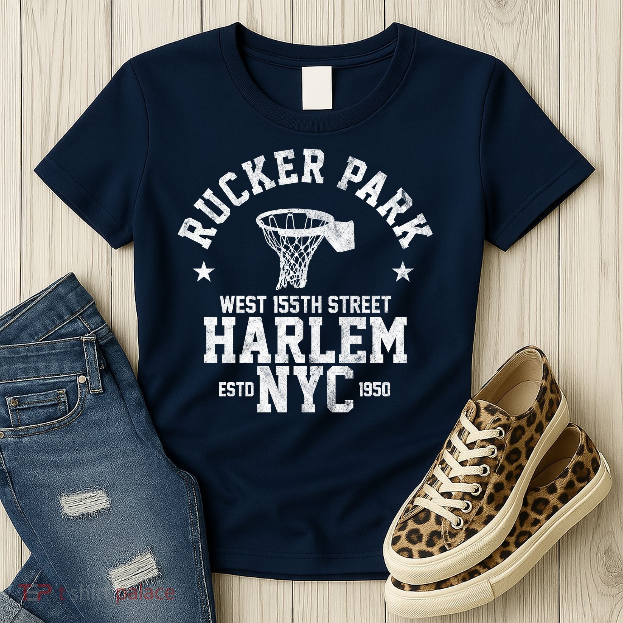 Rucker Park Nyc Streetball Women's T-Shirt